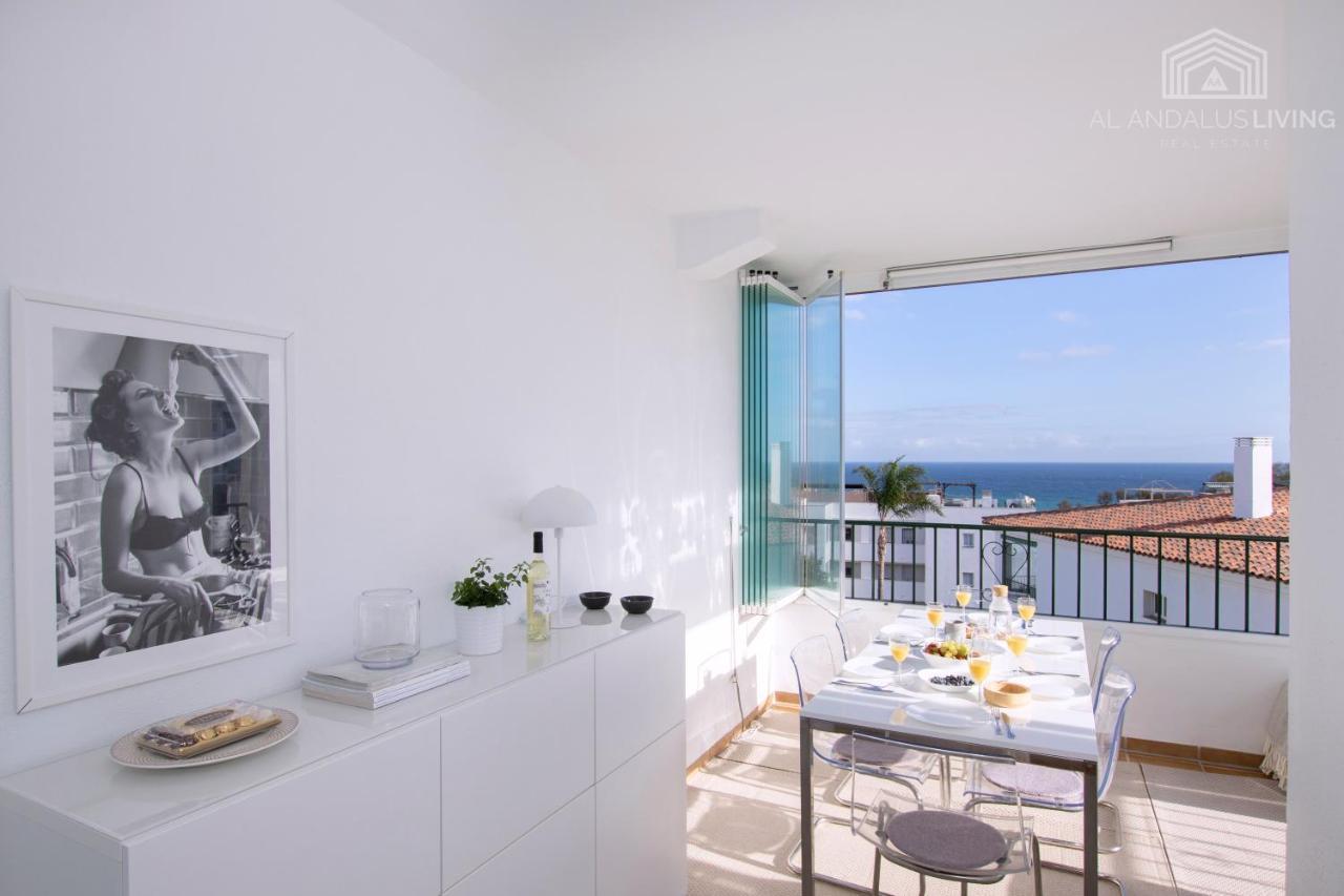 Scandinavian Style Apartment With Amazing Sea Views And South West Facing Sunny Terrace In Miraflores Walking Distance To The Beach! Малага Екстериор снимка